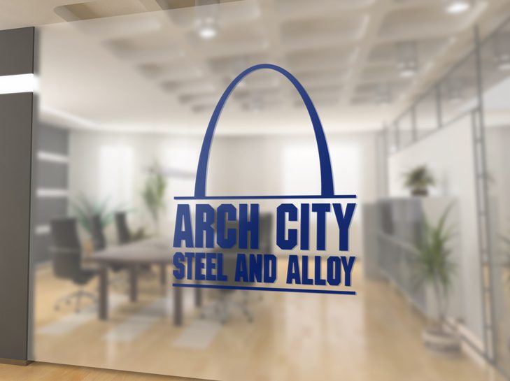 Arch City Steel logo design